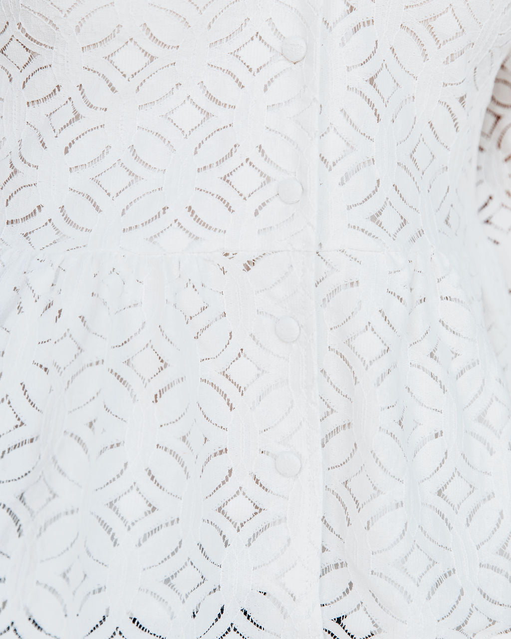 Live Learn Love Lace Peplum Top