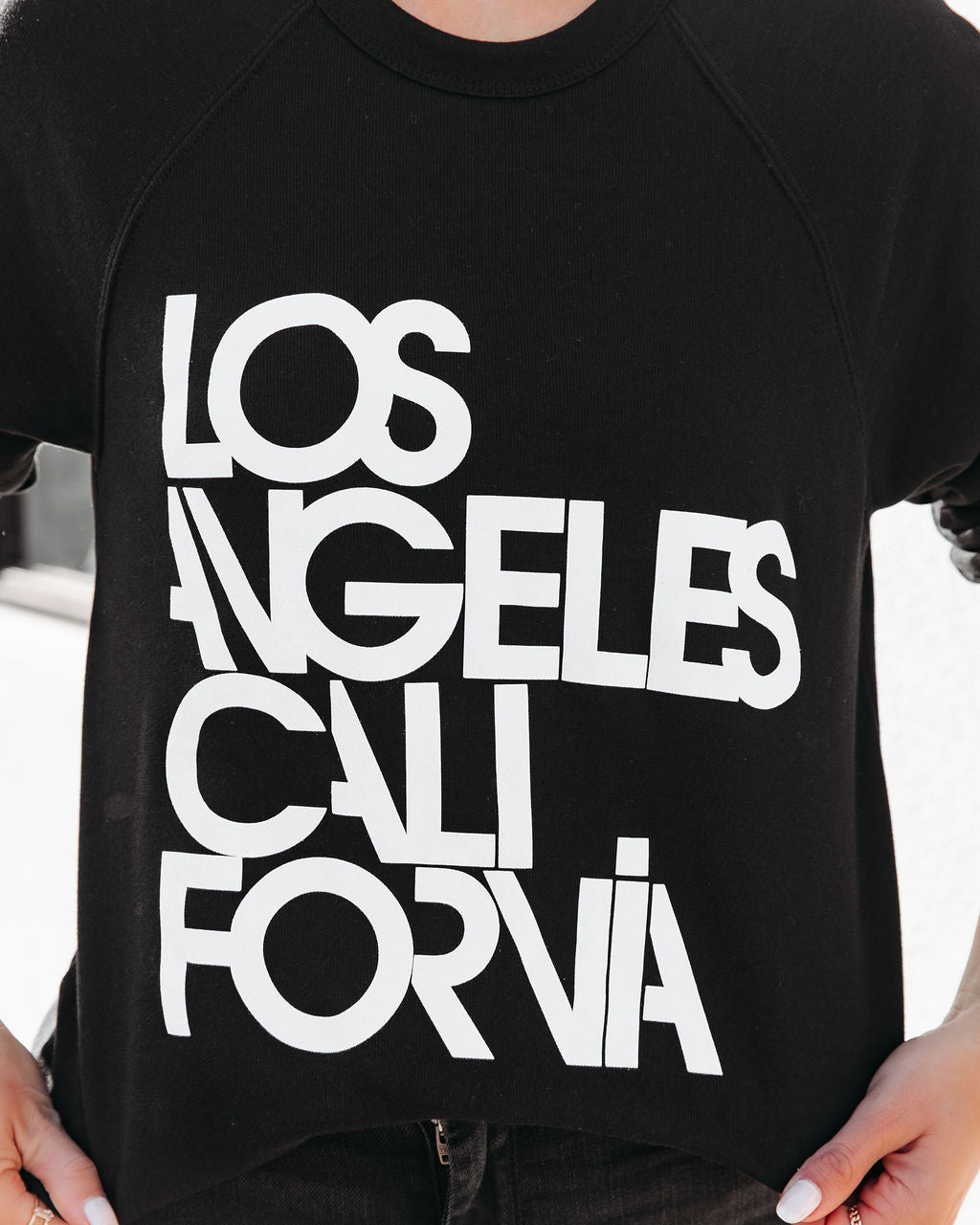 Los Angeles California Cotton Blend Sweatshirt