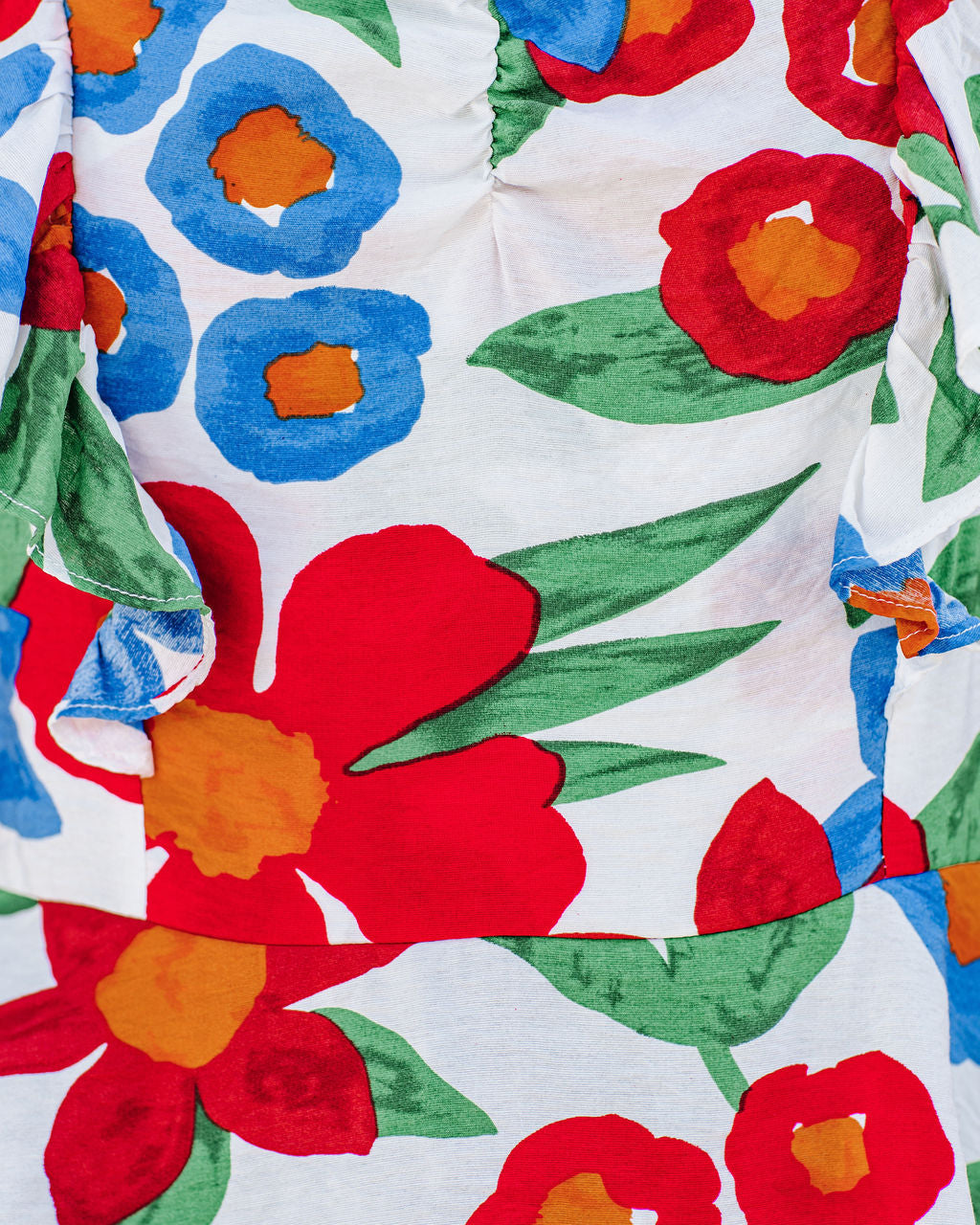 Love Grows Fonder Ruffle Peplum Tank