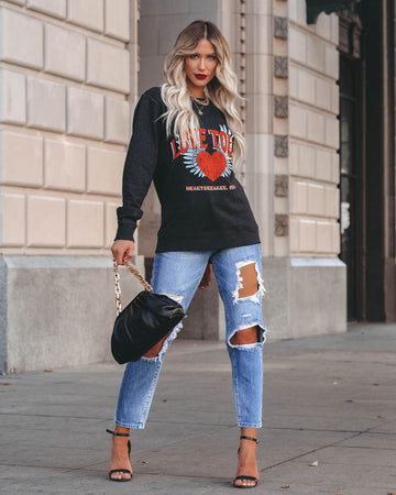 Love Tour Cotton Blend Sweatshirt