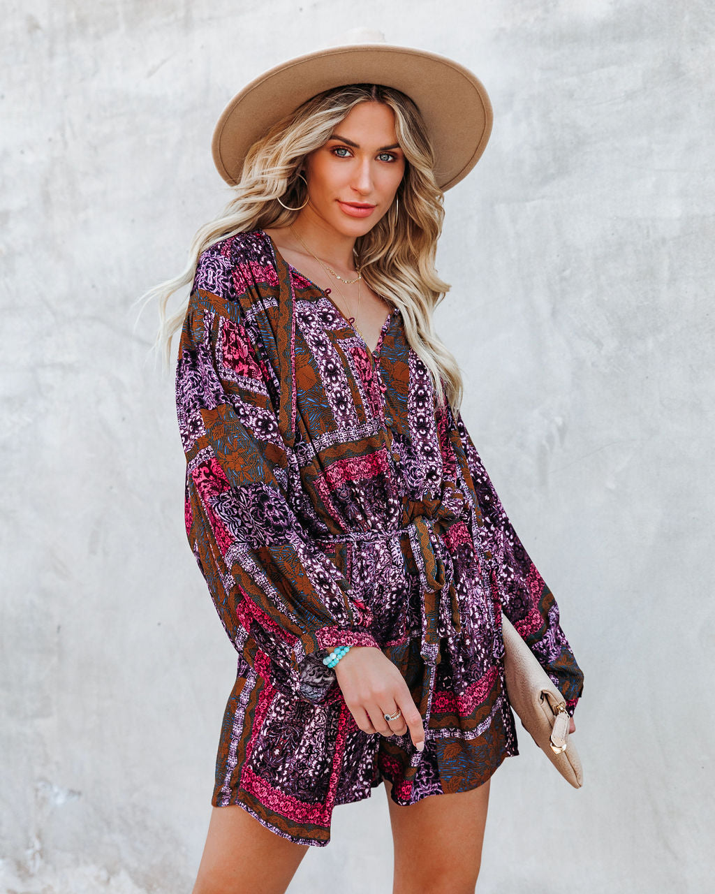 Make Magic Pocketed Patchwork Romper