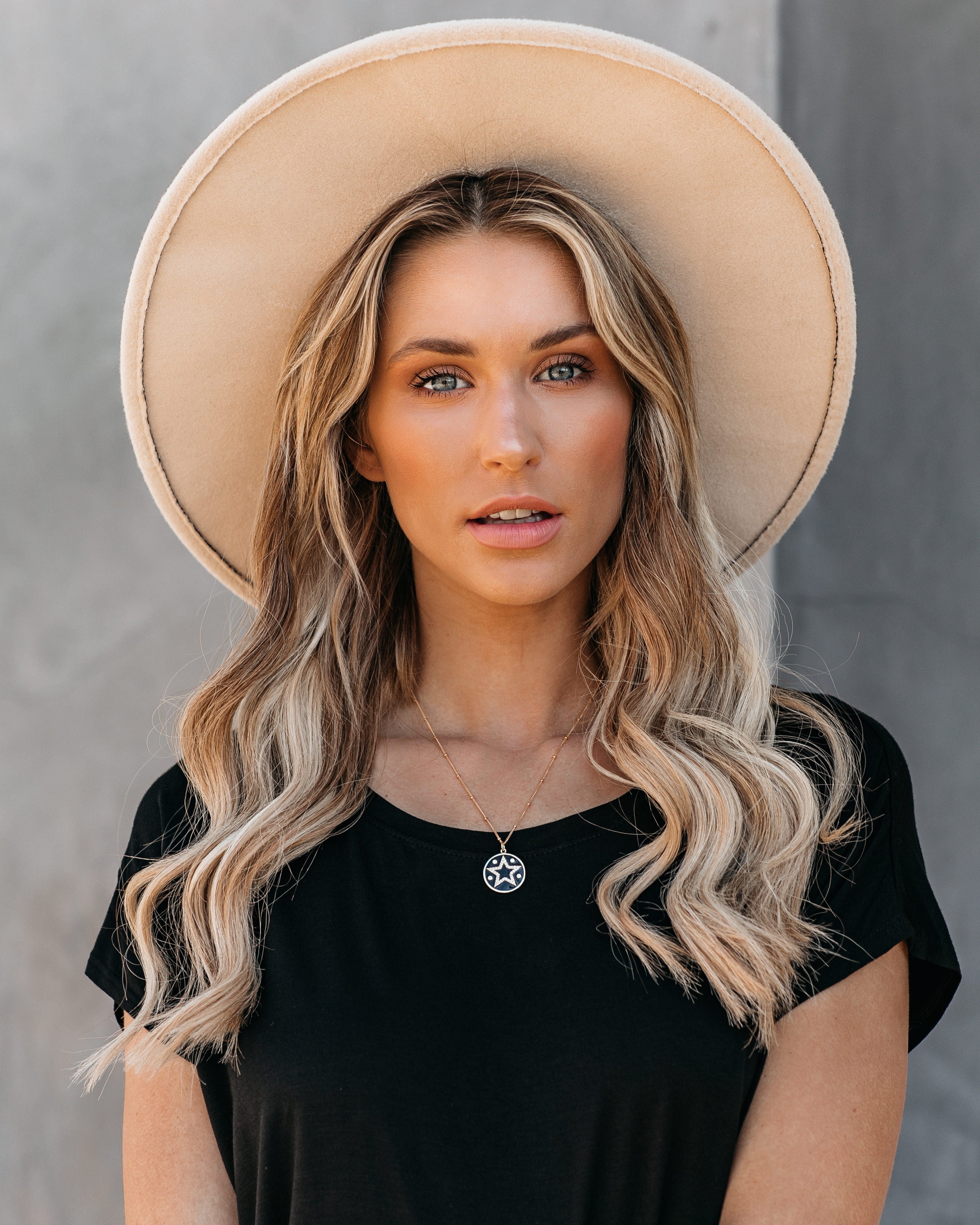 Marrin Costello ¡§C Stella Pendant Necklace - Onyx