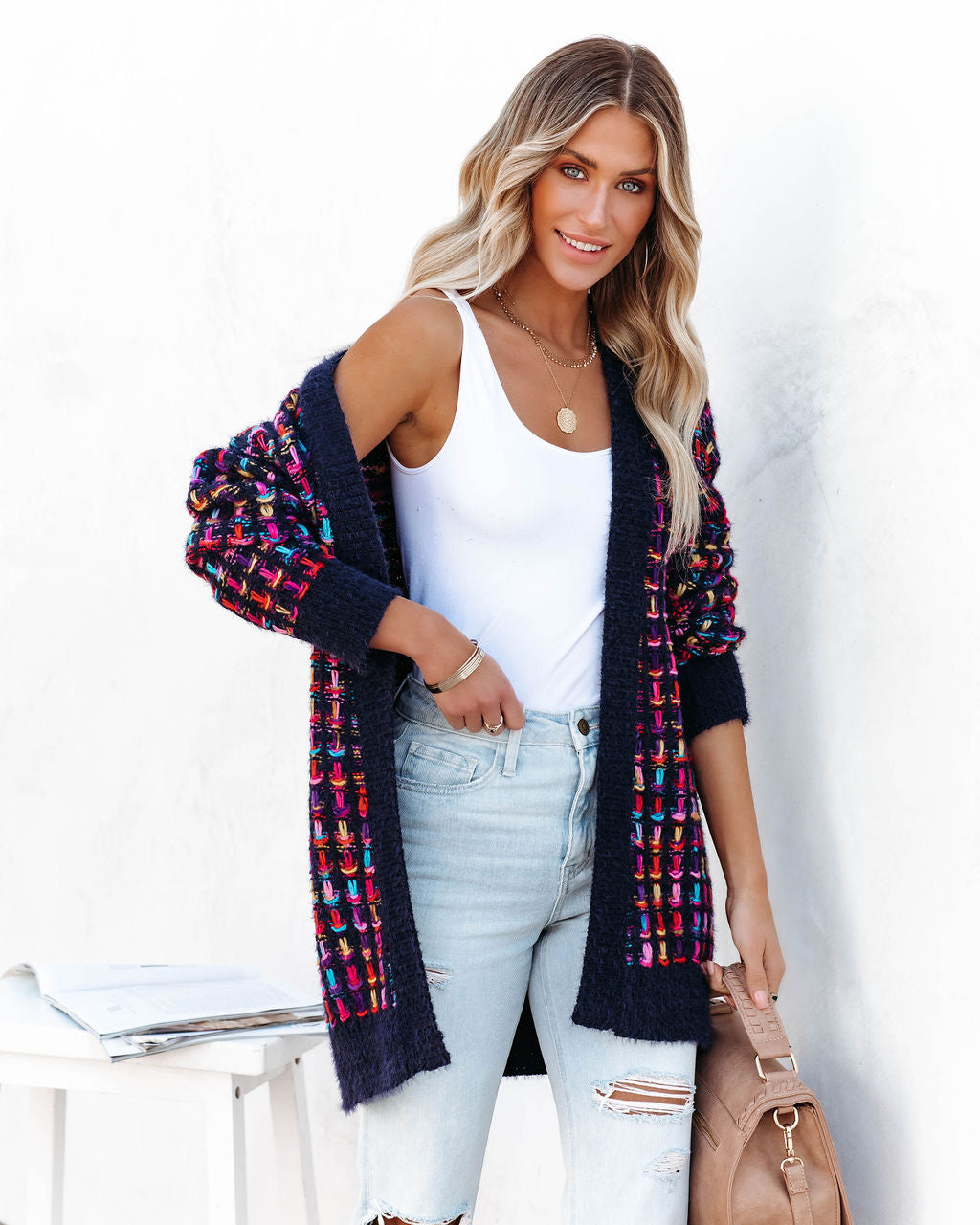 Motown Chunky Knit Cardigan