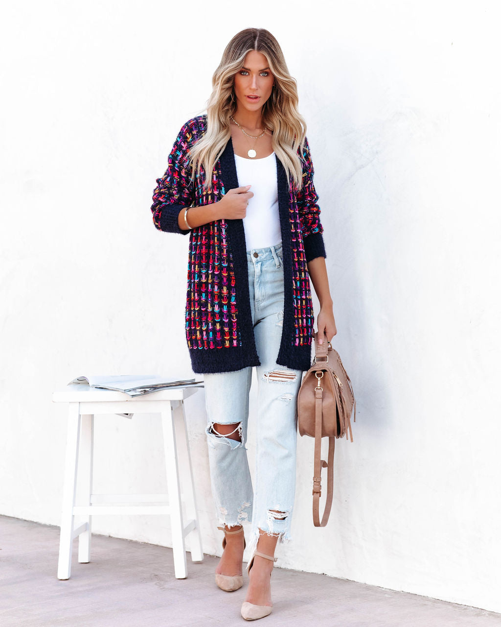 Motown Chunky Knit Cardigan