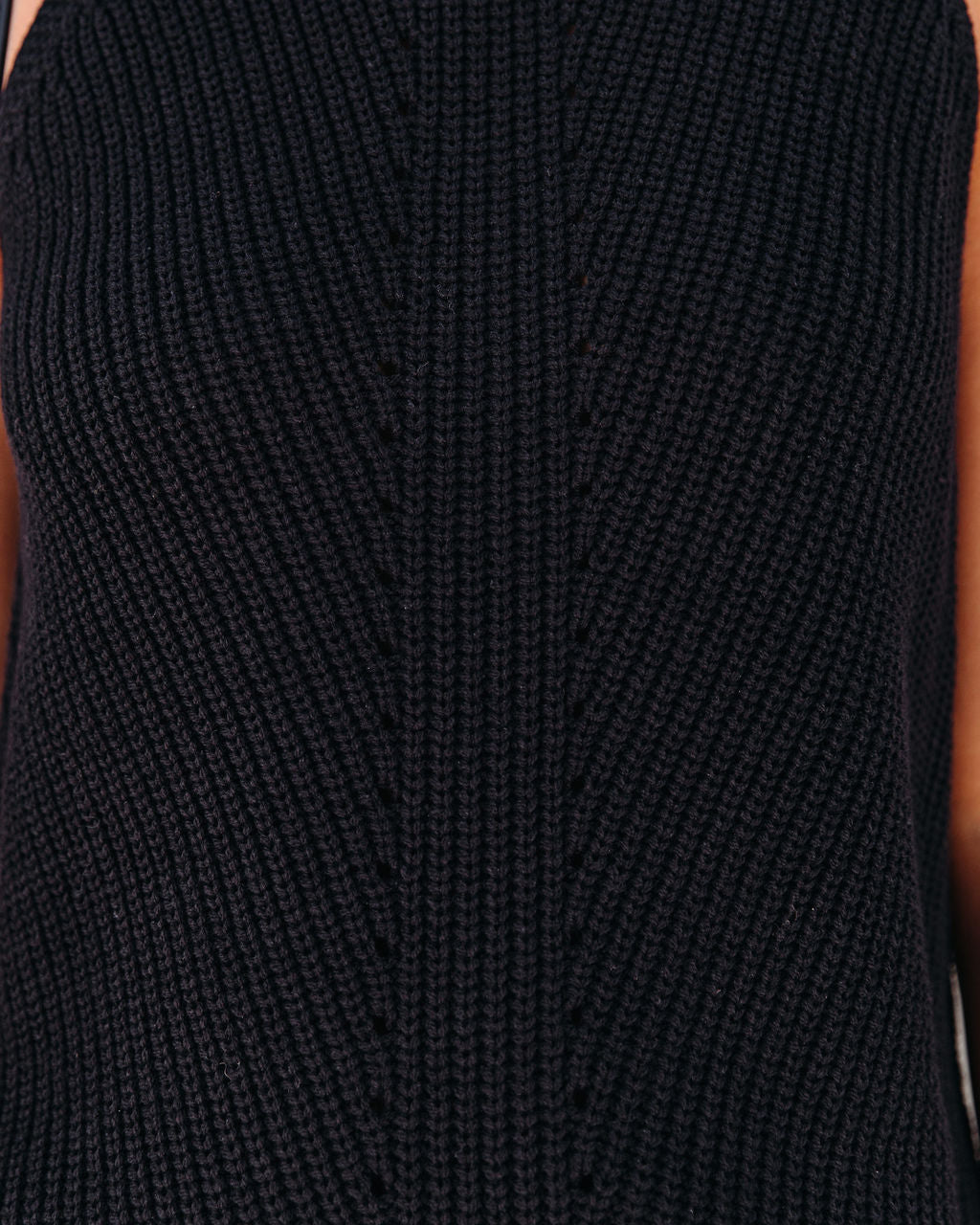 Nomad Cotton Blend Tank - Black