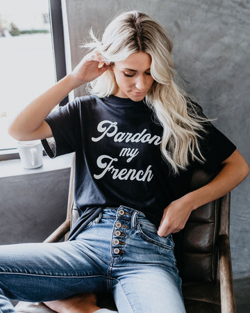 Pardon My French Tee