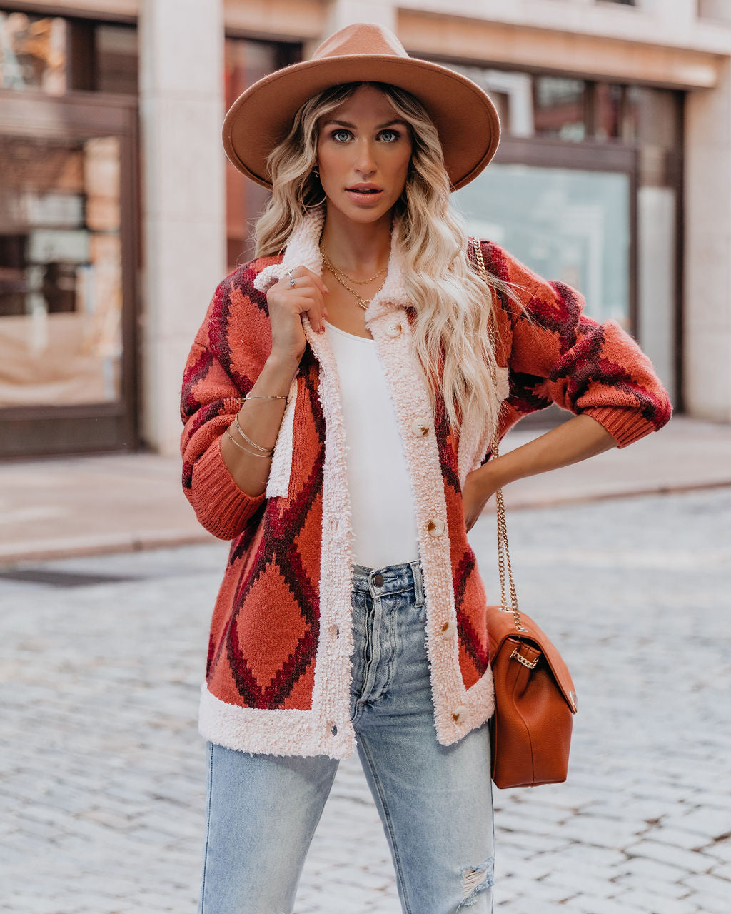 Parkside Patterned Knit Jacket