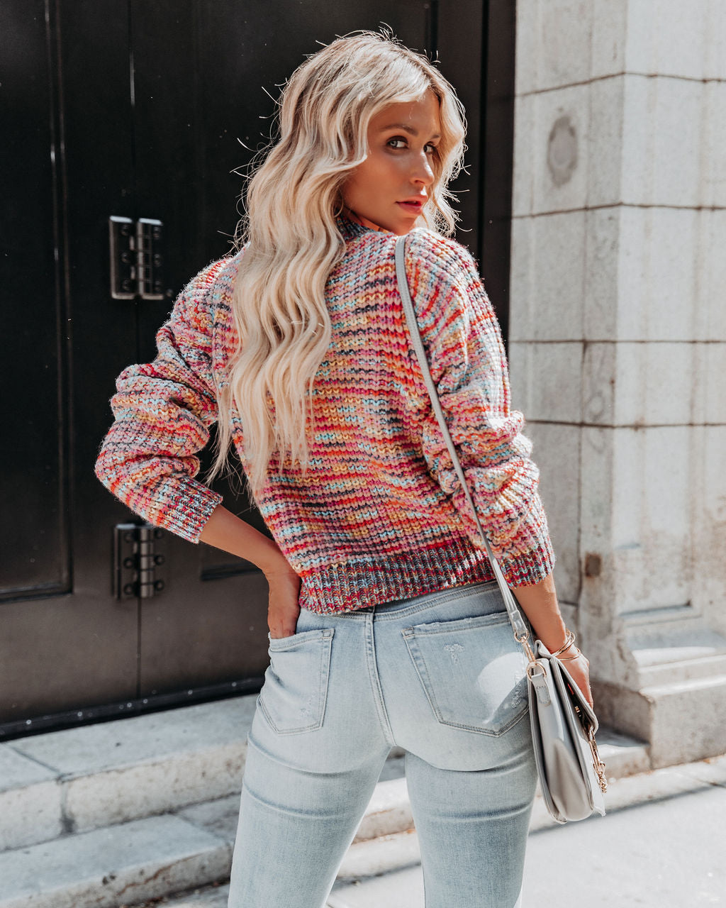 Rubicon Button Front Multi Knit Cardigan