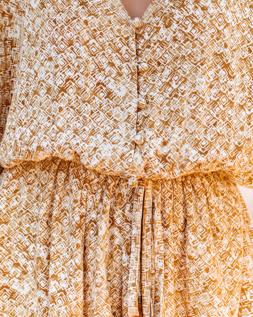 Run Through The Wind Printed Kimono Romper